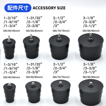 9 darabos készlet: turbófeltöltő rendszer szivárgás-tesztelő és görgő rendszer detektor – műanyag autókarbantartó eszköz