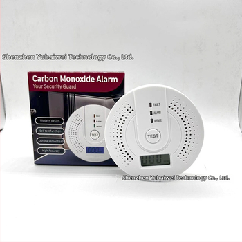 Detektor oxidu uhoľnatého CO605, pevný – rozsah merania 30, presnosť 7%, napájanie: 2 AA batérie