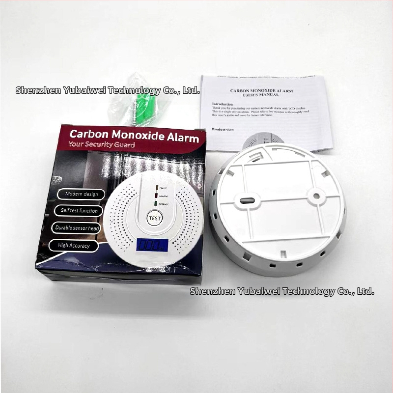 Detektor oxidu uhoľnatého CO605, pevný – rozsah merania 30, presnosť 7%, napájanie: 2 AA batérie