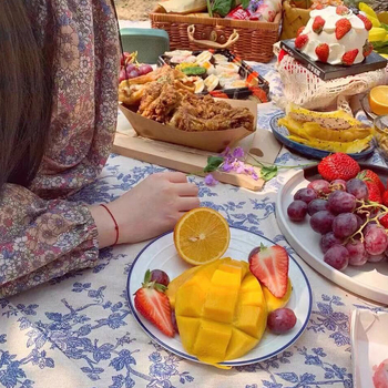 Χαλάκι πικνίκ, αδιάβροχο, 80% πολυεστέρας + 20% βαμβάκι, αδιάβροχος στρώμα PE βαμβάκι, καμβάς εξωτερικά ύφασμα, κατάλληλο για παραλία, πικ νικ και μπάρμπεκιου