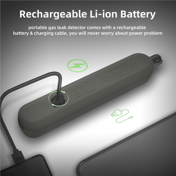 BSIDE G1 Φορητός Ανιχνευτής Ευφλεκτών Αερίων με Σήμα Διαρροής Αερίου και Ενσωματωμένη Μπαταρία 3.7V 400mAh