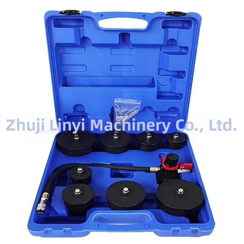 Sada 9 dielov diagnostických nástrojov pre turbodúchadlový systém: tester netesností a detektor systému napínacích kolies