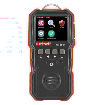 Hordozható gyúlékony gáz detektor WT8801, 0–100% LEL tartomány, pontosság ±5% FS, DC 3.7V 1800mAh akkumulátor