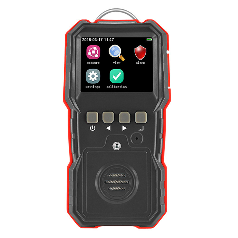 Hordozható gyúlékony gáz detektor WT8801, 0–100% LEL tartomány, pontosság ±5% FS, DC 3.7V 1800mAh akkumulátor