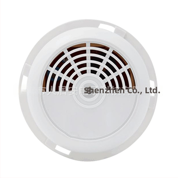 Plynový alarmový detektor, 12V, stropná inštalácia, 360° detekcia, pre plyny, prírodný plyn a LPG, zvukovo-svetelný alarm