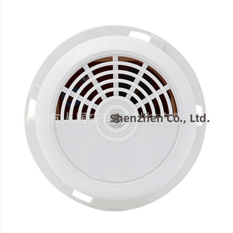 Plynový alarmový detektor, 12V, stropná inštalácia, 360° detekcia, pre plyny, prírodný plyn a LPG, zvukovo-svetelný alarm