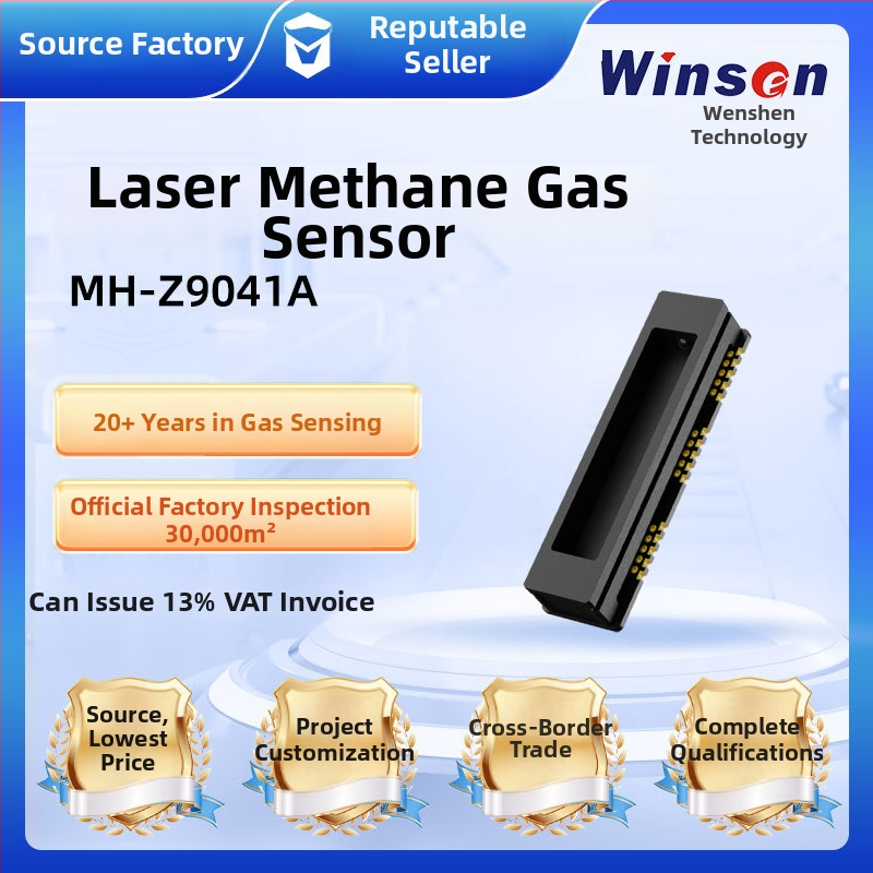 Láser metán szenzor – Márka: Winsen/weisheng; Sorozat: Laser methane series; Alkalmazás: Otthoni gázszivárgás észlelése