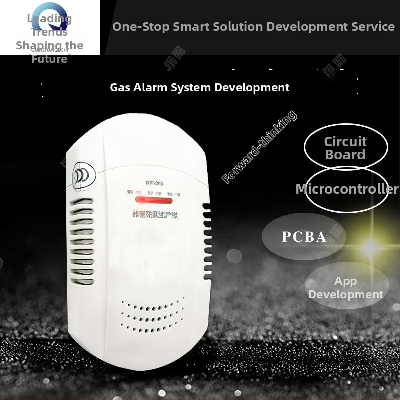 Családi házhoz készült gázriasztó modul valós idejű alkalmazás-nyomon követéssel (Forward Trends; qz sorozat; okos otthon)