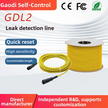 GDL2 detektor úrovne vody s alarmom, typ montáže: montážny typ, RS485 poplachové relé, vedená komunikácia, dosah detekcie 500