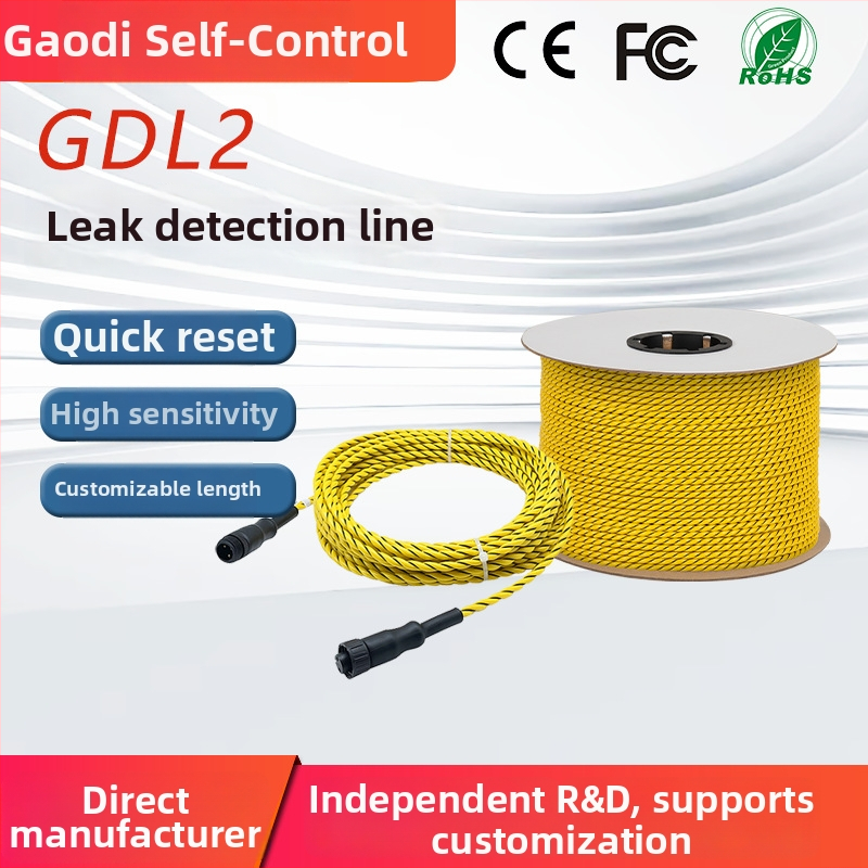 GDL2 detektor úrovne vody s alarmom, typ montáže: montážny typ, RS485 poplachové relé, vedená komunikácia, dosah detekcie 500