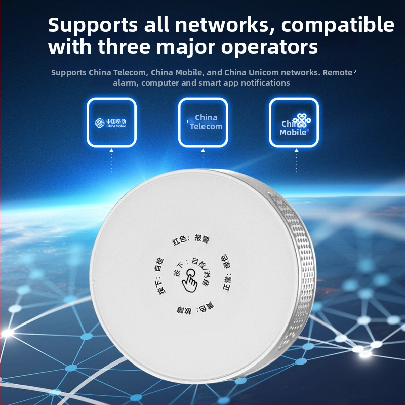 Meian GA01 plynový alarm s Bluetoothom, 360° detekcia, pokrytie 30 m², na stenu, bezdrôtový 2,4 GHz, 90-240 V