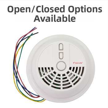 Detektor plynového alarmu MD2003, 12V, 360° detekcia, bezdrôtový, nástenná montáž