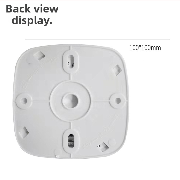 Domáci detektor oxidu uhoľnatého, bezdrôtový CO detektor, model D-616, 180° detekcia, hlasové a svetelné upozornenie, na stenu