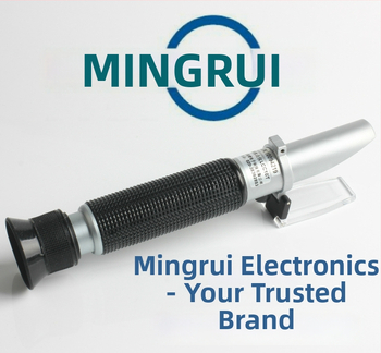 Ming Rui LCC8T prizmový refraktometer, rozsah merania 0–100, mriežková hodnota 0,5