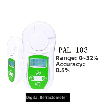 Refraktometru digital pentru fructe (PAL-103, 0–32% Brix, portabil, Qi wei)