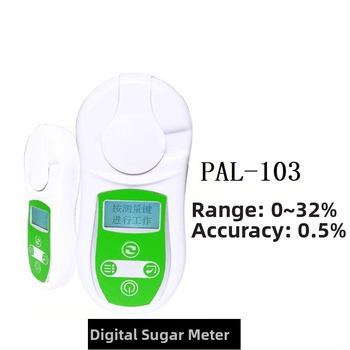 Refraktometru digital pentru fructe (PAL-103, 0–32% Brix, portabil, Qi wei)