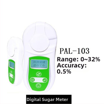 Refraktometru digital pentru fructe (PAL-103, 0–32% Brix, portabil, Qi wei)