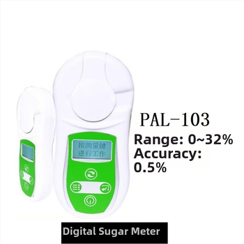 Refraktometru digital pentru fructe (PAL-103, 0–32% Brix, portabil, Qi wei)