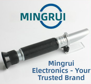 Ming Rui LB18T prizmový refraktometer pre Brix 0-18, koncentrácia paradajkového pretlaku, tester cukru