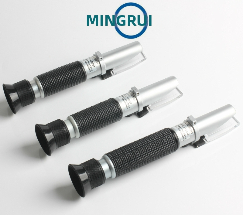 Ming Rui LB18T prizmový refraktometer pre Brix 0-18, koncentrácia paradajkového pretlaku, tester cukru