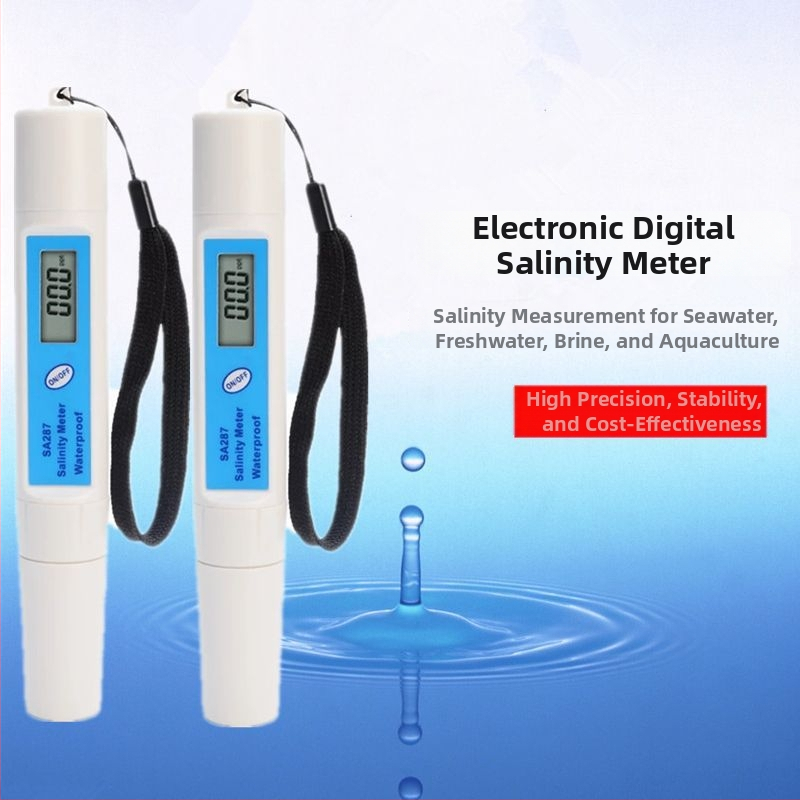 Fotoelektrický refraktometer pre slanosť pre akvakultúru — Model 1, Rozsah merania 1, Prispôsobiteľné spracovanie