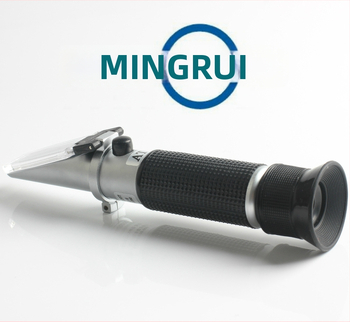 Prizmatický refraktometer Ming Rui LB18T na meranie cukru v ovocných cukríkoch, rozsah 0-18 Brix, rozlíšenie 0.1 Brix, hmotnosť 210 g