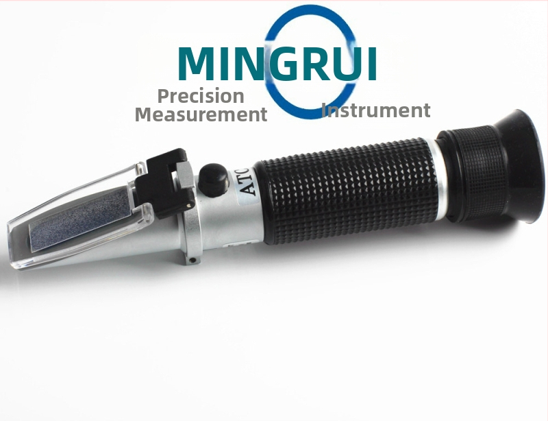 Prizmatický refraktometer Ming Rui LB18T na meranie cukru v ovocných cukríkoch, rozsah 0-18 Brix, rozlíšenie 0.1 Brix, hmotnosť 210 g