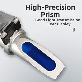 Prizma-refraktométer CJM-056 a hűtőközeg-koncentráció mérésére, márka Chuang Ji Mei, mérési tartomány 0-90, tömeg 0,75 kg