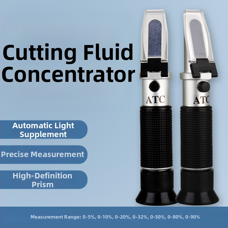 Prizma-refraktométer CJM-056 a hűtőközeg-koncentráció mérésére, márka Chuang Ji Mei, mérési tartomány 0-90, tömeg 0,75 kg
