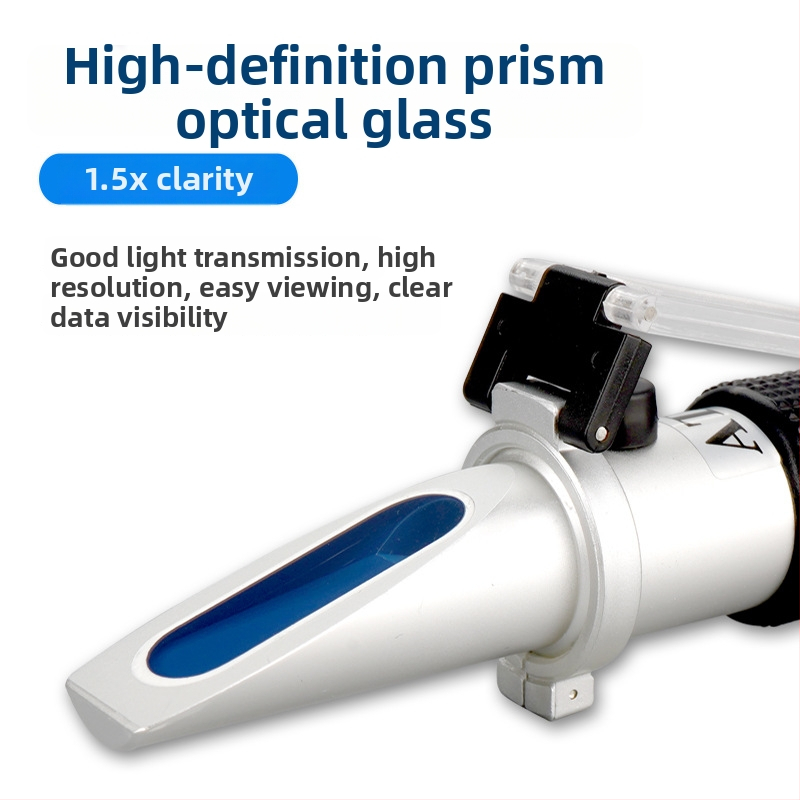 Chuangjimei CJM-021 prism refraktométer autóipari folyadékokhoz, mérési tartomány 0-100, tömeg 0.75