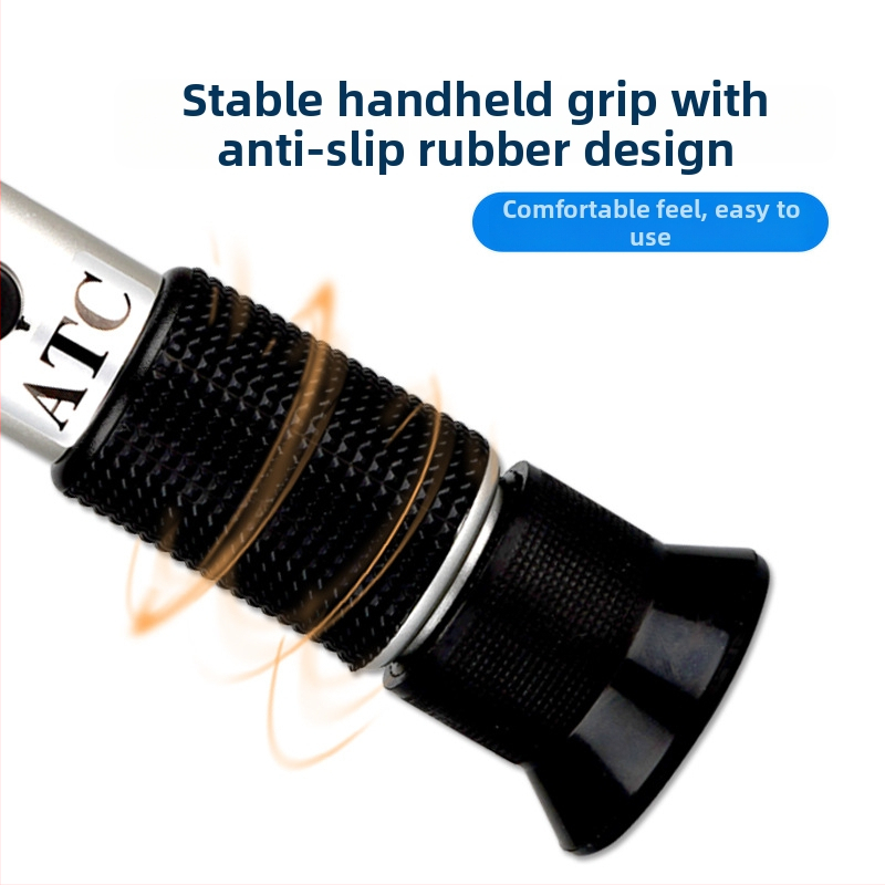 Chuangjimei CJM-021 prism refraktométer autóipari folyadékokhoz, mérési tartomány 0-100, tömeg 0.75