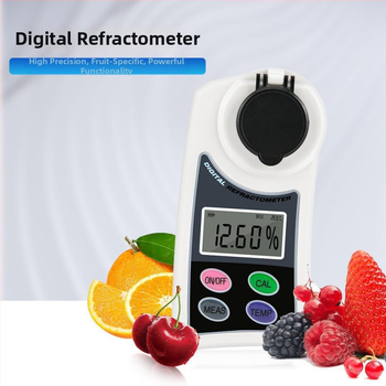 Digitálny refraktometer na ovocný cukor, model C95, LCD displej, rozlíšenie 0,01, pracovná teplota 10–40°C