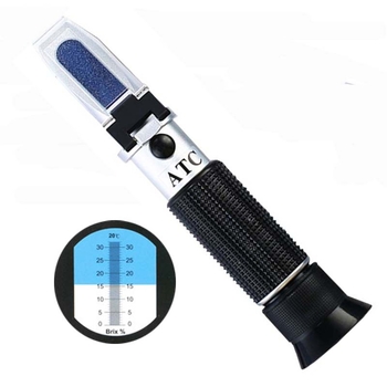 Măsurător pentru concentrația de uree în vehicule și densitatea antigelului (etilen glicol/propilen glicol) cu refractometru, model RHA501