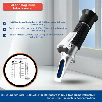 Fotoelektronikus refraktométer, modell RHC-300ATC, állatorvosi használatra