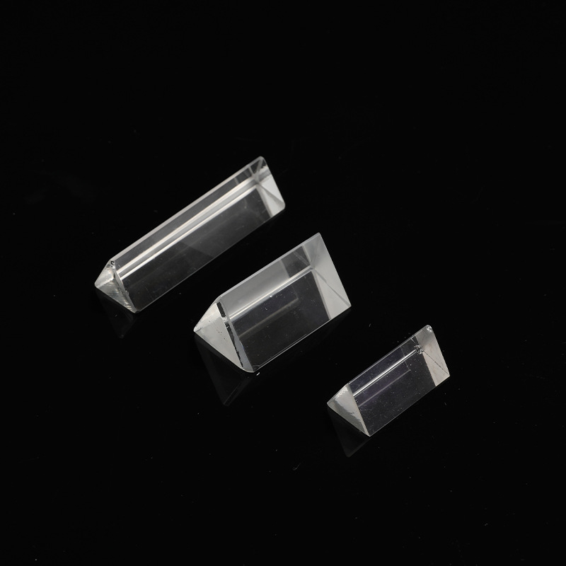 Gyerekeknek szóló oktatási optikai prizmaszett — hét színű szivárványfény, háromszög alakú prizma, refrakciós lencse