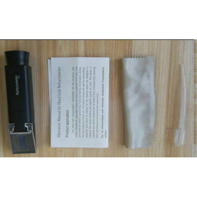 Mjerac slanosti za slane otopine, slanu hranu i morsku vodu – refraktometar za koncentraciju soli u morskoj vodi