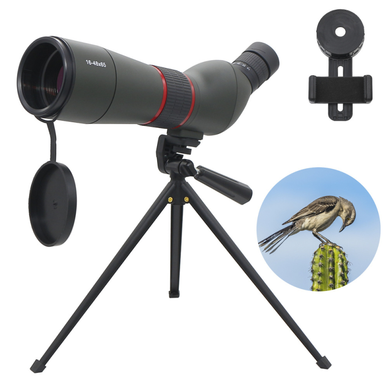Monokular s HD zoomom, velikim otvorom, noćnim vidom pri slabom osvjetljenju, za promatranje ptica i fotografiranje mobilnim telefonom