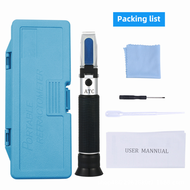 Ručni refraktometar za alkohol, model ZS80, za bijelo vino