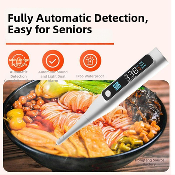 Електронен соленомер – цифров тестер за соленост, за хранителен разсол и морска вода, висока прецизност