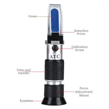 Fu xinpeng FXP025 Antifagyasztási pontmérő autóipari folyadékokhoz és urea oldatokhoz