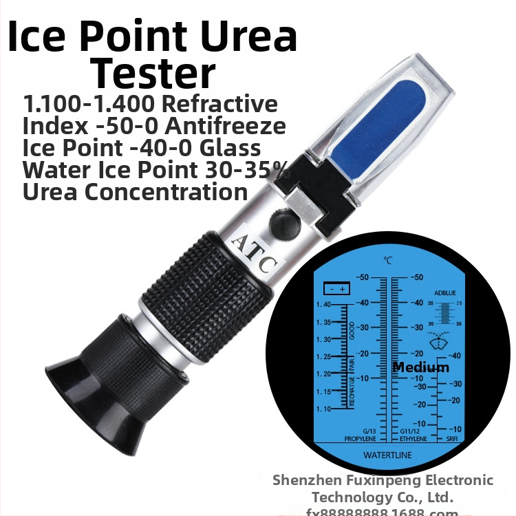 Fu xinpeng FXP025 Antifagyasztási pontmérő autóipari folyadékokhoz és urea oldatokhoz