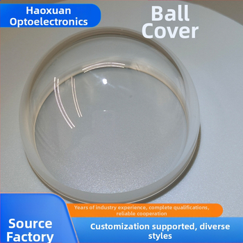 Ball Cover Lens — optikai üveg, panoráma, lágy fény, magas diszperzió, teljes visszaverődés