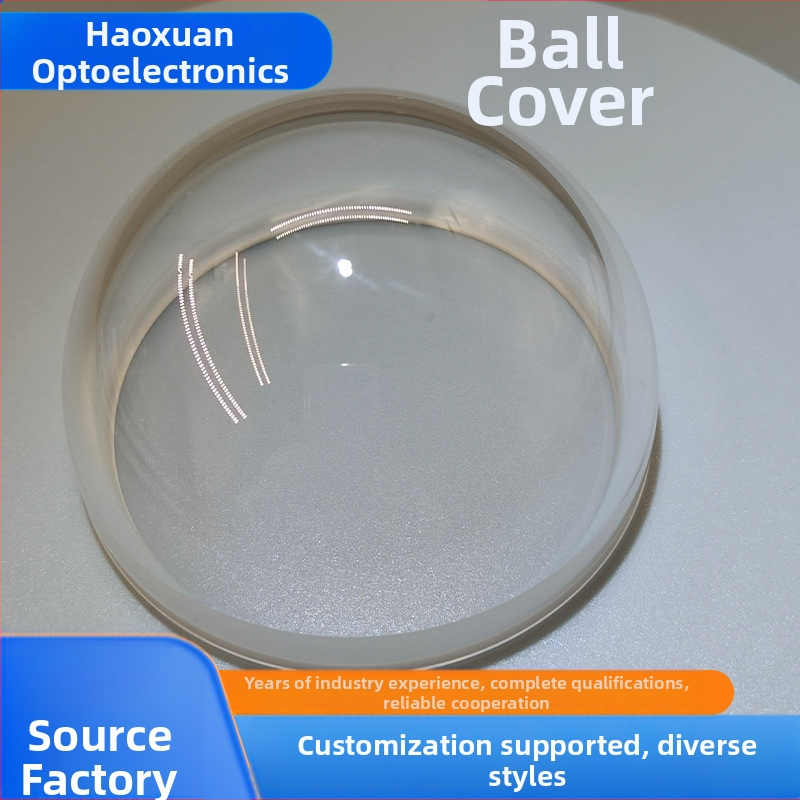 Ball Cover Lens — optikai üveg, panoráma, lágy fény, magas diszperzió, teljes visszaverődés