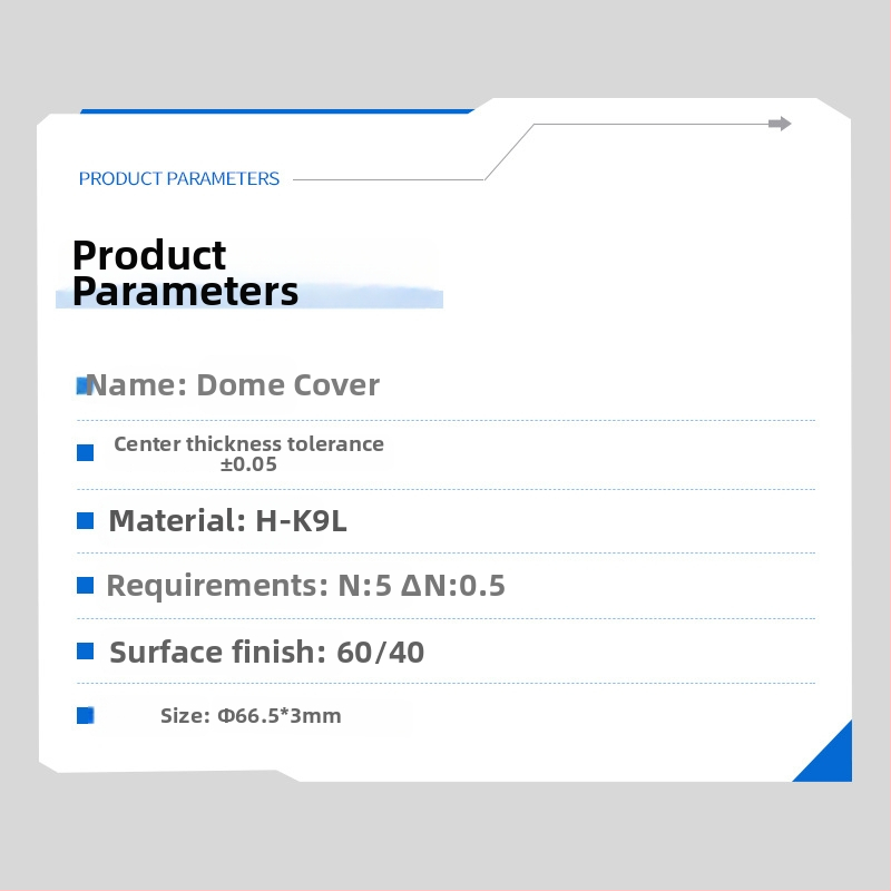 Ball Cover Lens — optikai üveg, panoráma, lágy fény, magas diszperzió, teljes visszaverődés