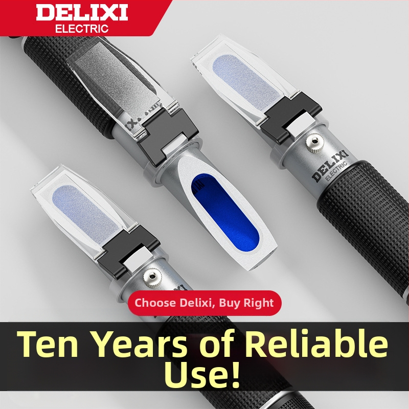 Delixi DLX-ARH100 prenosný refraktometer na meranie slanosti a koncentrácie morskej vody, určený pre potravinárske aplikácie