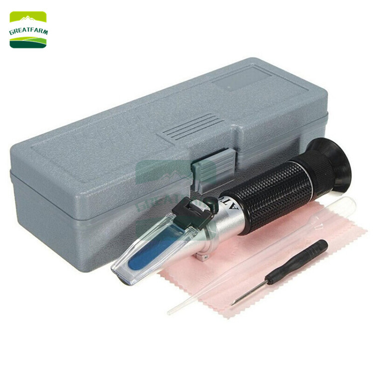 Veterinaarne refraktomeeter kasside ja koerte uriini jaoks – uriini spetsiaalse gravitatsiooni ja seerumproteiinide kontsentratsiooni mõõtmine