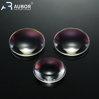 Lentilă VR, design bikonvex, material PMMA/PC, Aubor optoelectronics, pentru aplicații în aviație, medicină, militară și domeniul optic