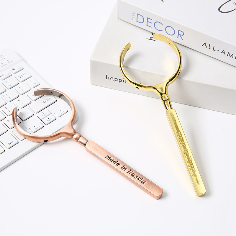 Χειροκίνητος μεγεθυντικός φακός με άνοιγμα σε σχήμα φεγγαριού, για ανάγνωση ηλικιωμένων και φοιτητών, ταυτοποίηση αρχαίων μετάλλων | Μάρκα: Full of joy