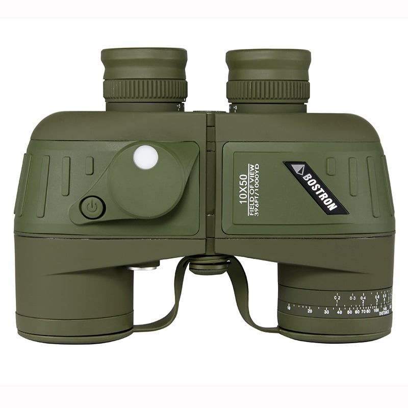 Botrand 10x50 vojni standard dalekozor s noćnim vidom, vodootporan, kompas za mjerenje udaljenosti (modeli ZB750/ZB1050)