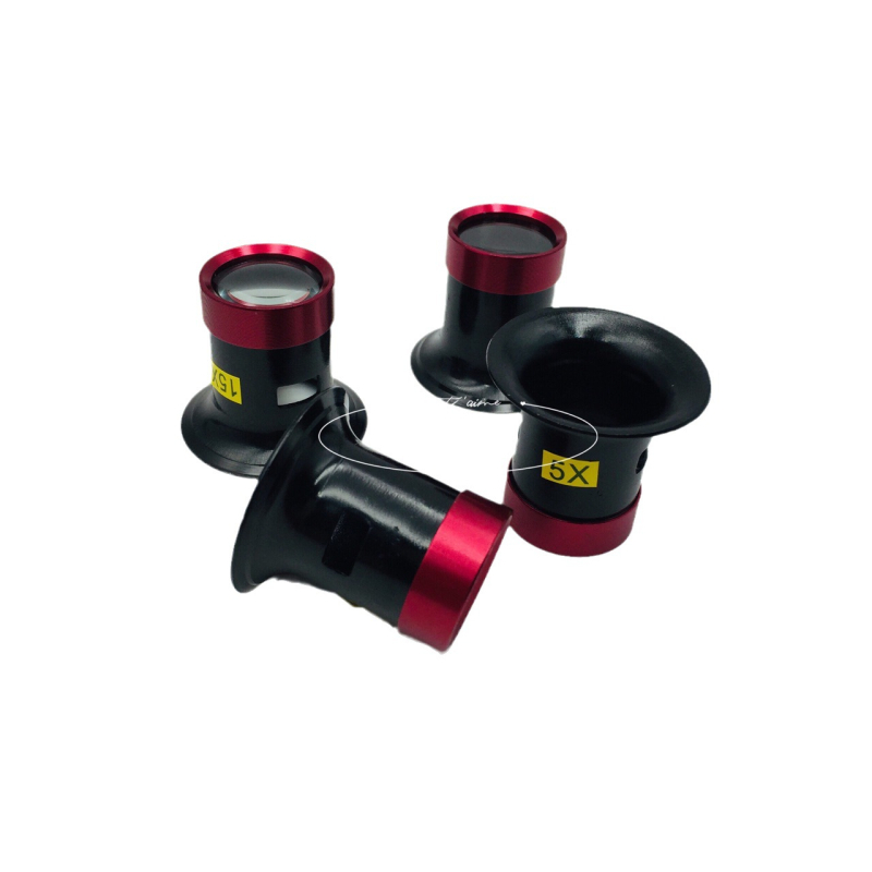 Εργαλεία επισκευής ρολογιών με μεγεθυντικό φακό — Zilan; Κράμα αλουμινίου; Φακός από γυαλί